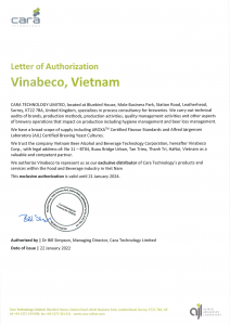  - VinaBeco - Công Ty CP Công Nghệ Bia Rượu Nước Giải Khát Việt Nam